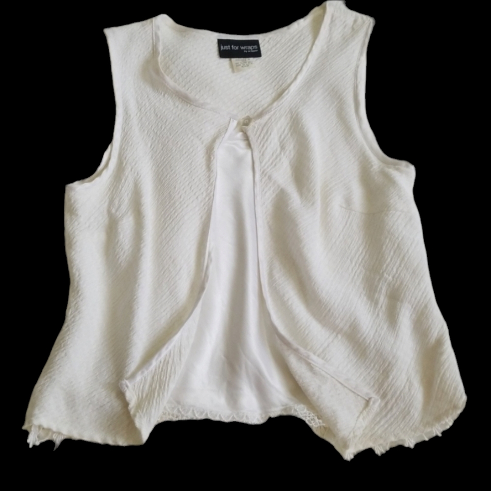 JUST FOR WRAPS IVORY TOP!💥